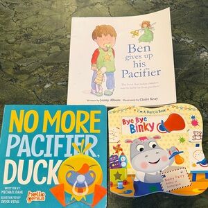 Children's Book Set on Pacifier Weaning